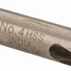Combination Drill & Countersink: #4, 5/16" Body Dia, High-Speed Steel
