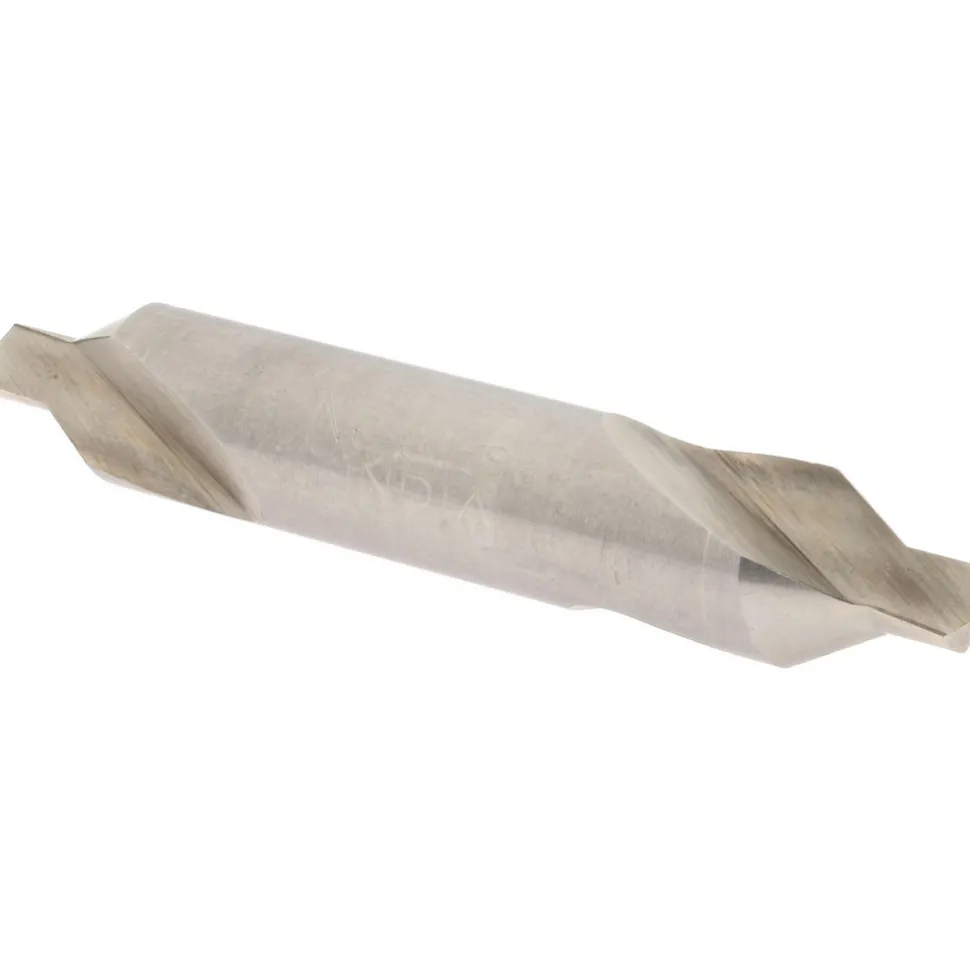 Combination Drill & Countersink: #5, 7/16" Body Dia, High-Speed Steel
