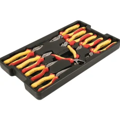 Combination Hand Tool Sets: Set Type: Insulated Tool Set; Number Of Pieces: 9; Measurement Type: Inch