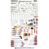 Combination Hand Tool Sets: Set Type: Master Tool Set; Number Of Pieces: 334; Measurement Type: Inch & Metric