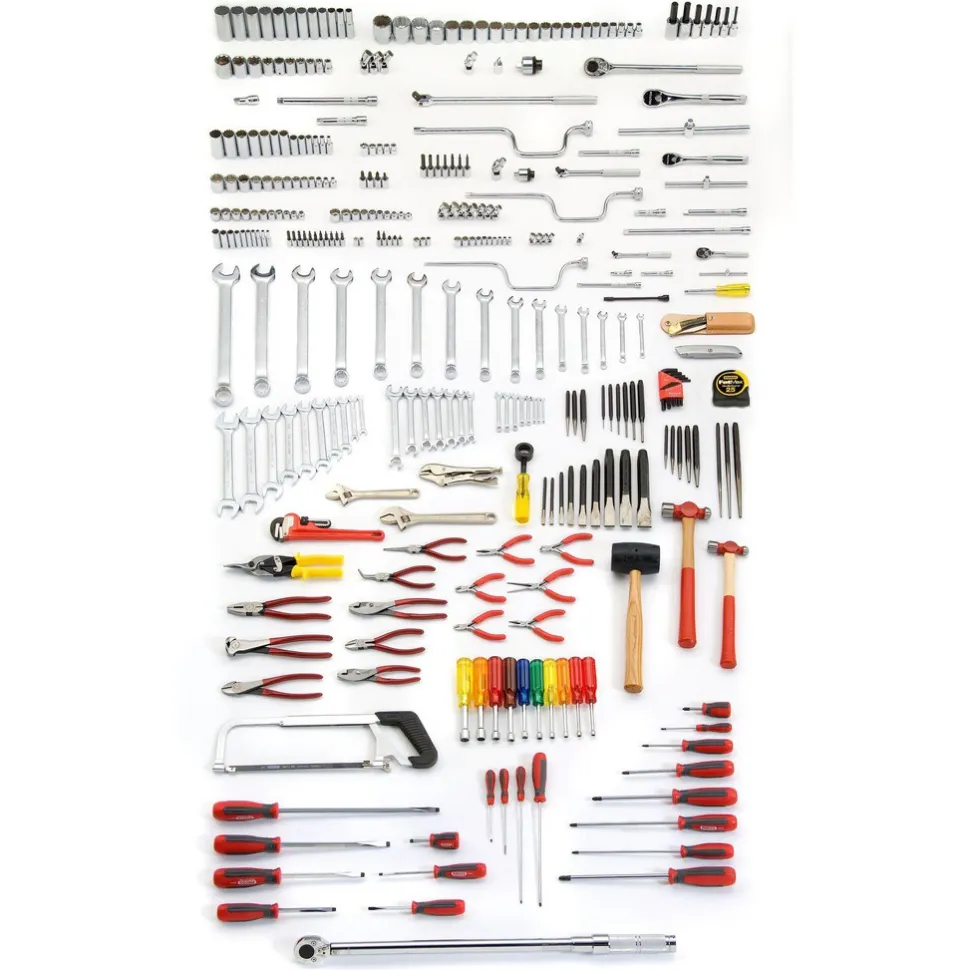 Combination Hand Tool Sets: Set Type: Master Tool Set; Number Of Pieces: 334; Measurement Type: Inch & Metric