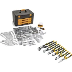 Combination Hand Tool Sets: Set Type: Master Tool Set; Number Of Pieces: 249; Measurement Type: Inch, Metric