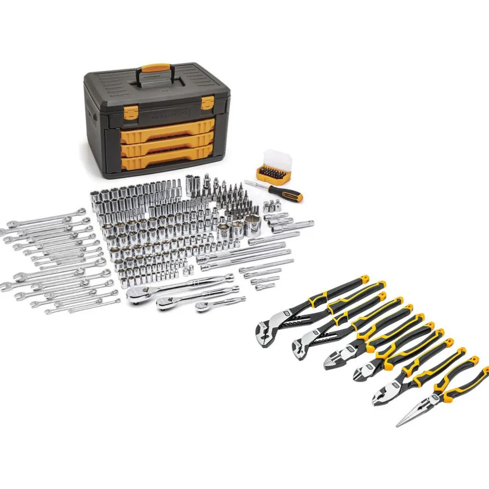 Combination Hand Tool Sets: Set Type: Master Tool Set; Number Of Pieces: 249; Measurement Type: Inch, Metric