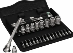 Combination Hand Tool Sets: Set Type: Bit Set, Socket; Number Of Pieces: 28; Measurement Type: Metric