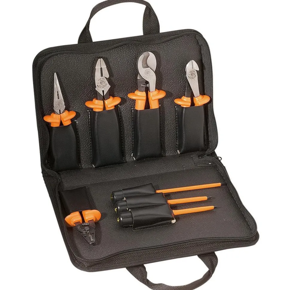 Combination Hand Tool Sets: Set Type: Insulated Tool Set; Number Of Pieces: 8; Measurement Type: Decimal Inch