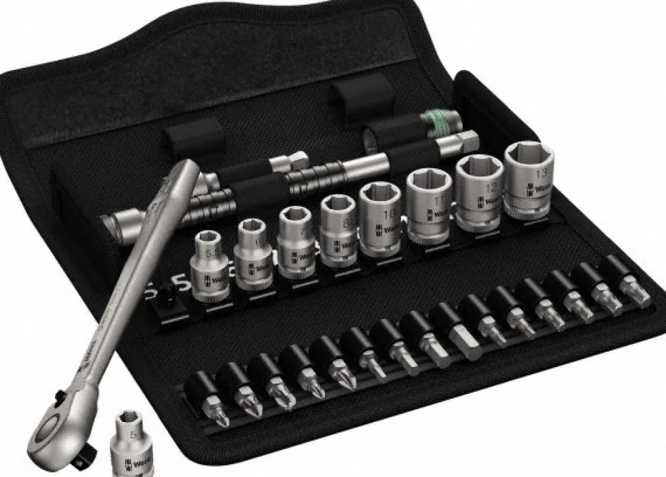 Combination Hand Tool Sets: Set Type: Bit Set, Socket; Number Of Pieces: 28; Measurement Type: Inch
