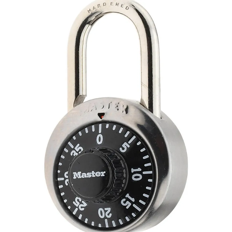 Combination Lock: Steel, 1-7/8" Wide