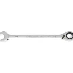 Combination Wrench: 3/4" Head Size, 15 deg Offset