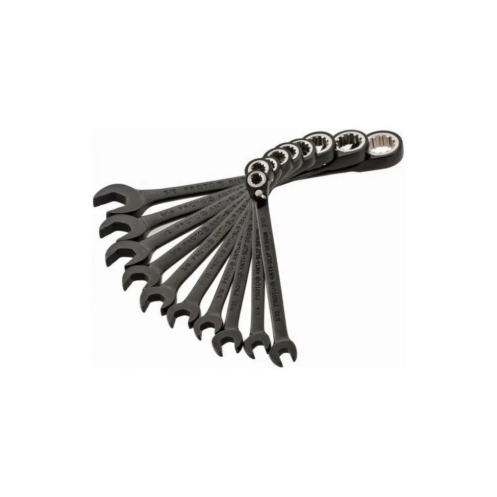 Combination Wrench Set: 20 Pc, 7/32 to 1-1/2" Wrench, Inch