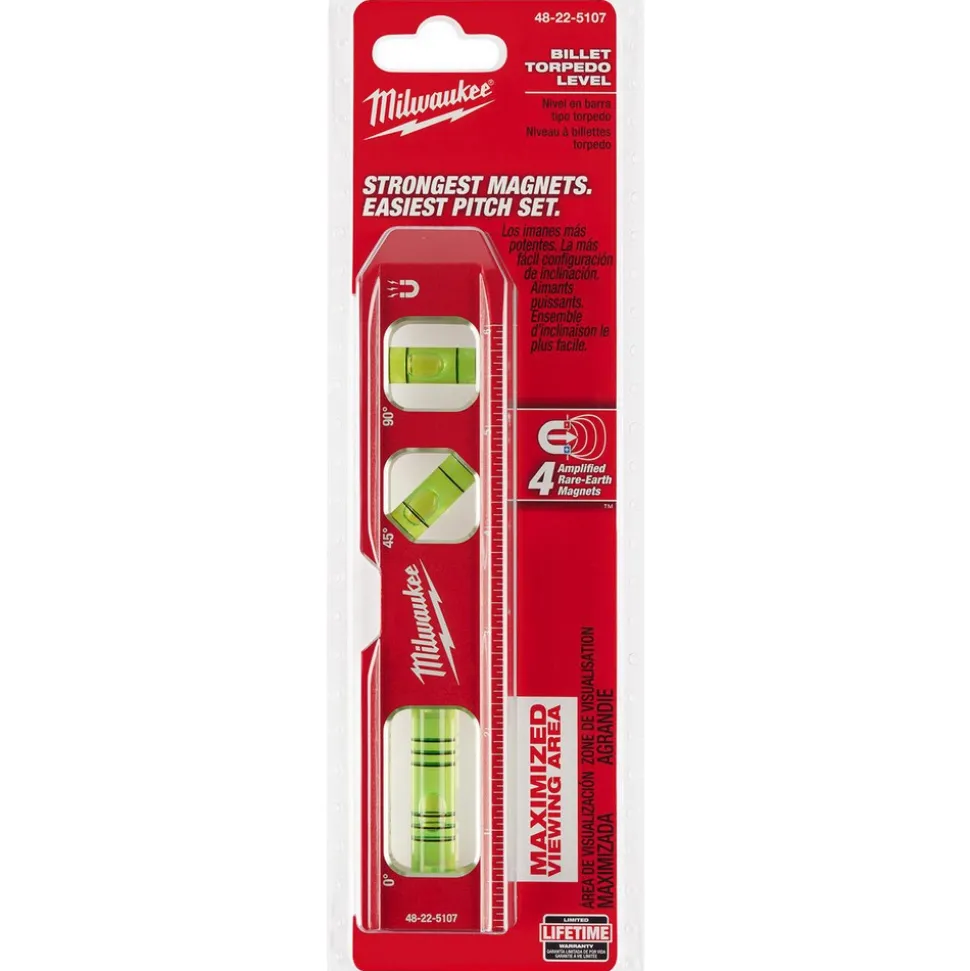 7" Compact Billet Torpedo Level