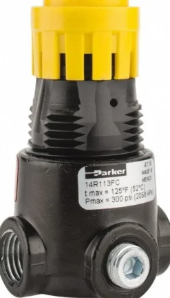 Compressed Air Regulator: 1/4" NPT, 300 Max psi, Miniature