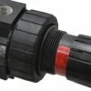 Compressed Air Regulator: 3/8" NPT, 250 Max psi, Compact