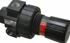 Compressed Air Regulator: 3/8" NPT, 250 Max psi, Compact