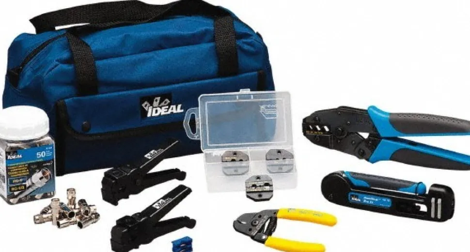 Compression & Crimp Kit: Use with Compression Connector & Crimp Connector