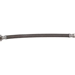 3/8" Compression Inlet, 1/2" FIP Outlet, Brass Flexible Connector