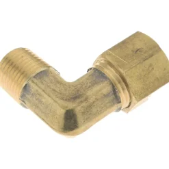 Compression Tube Male Elbow: 7/16-24, 1/4