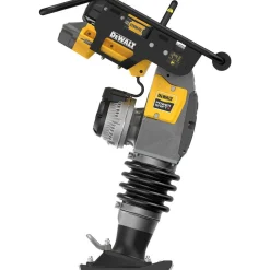 Concrete Tools: Includes: (1) DCPS660 60Kg Class Rammer, (2) DCBPS0554 554Wh Batteries, (1) DCBPSC0550 550W Charger; Material: Heavy-Duty Rubber, Steel (Frame); Tool Type: Rammer Kit