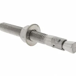 Concrete Wedge Expansion Anchor: 1/2" Dia, 4-1/2" OAL, 2-1/4" Min Embedment