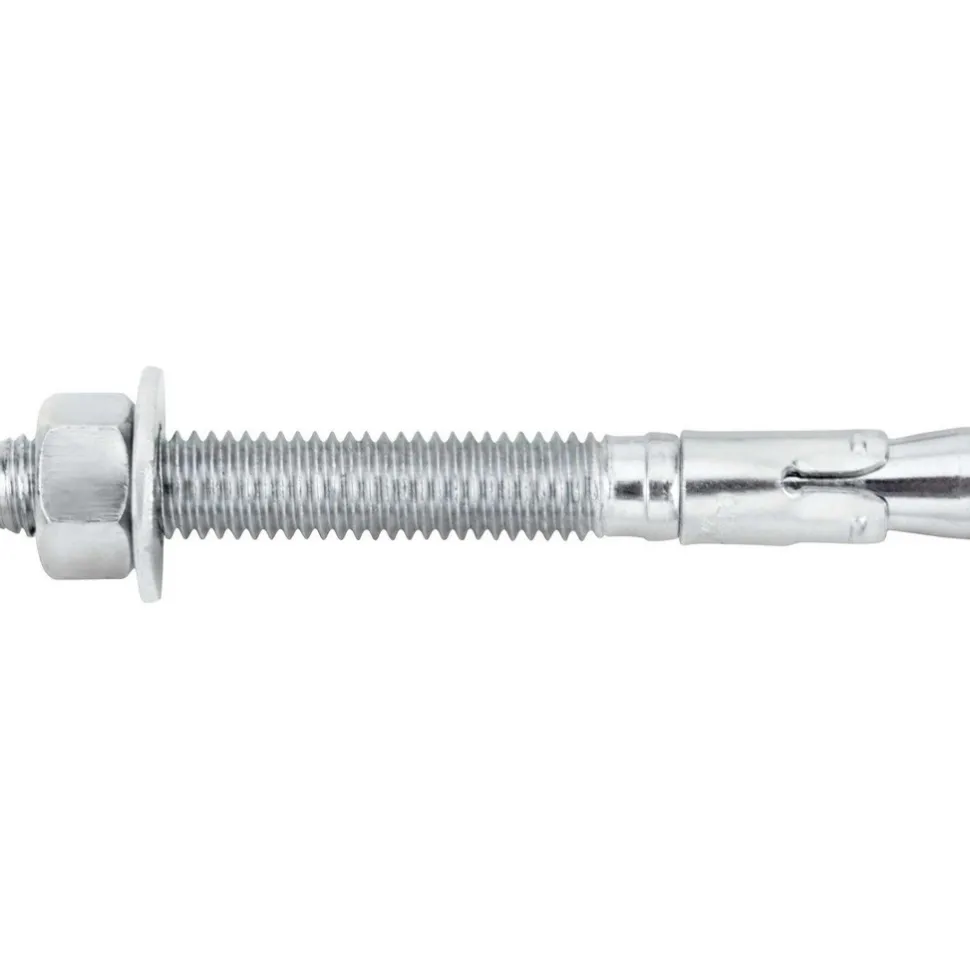 Concrete Wedge Expansion Anchor: 1/2" Dia, 2-3/4" OAL