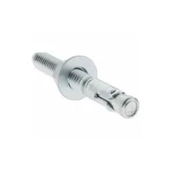 Concrete Wedge Expansion Anchor: 3/8" Dia, 3" OAL