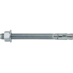 Concrete Wedge Expansion Anchor: 3/4" Dia, 8-1/2" OAL