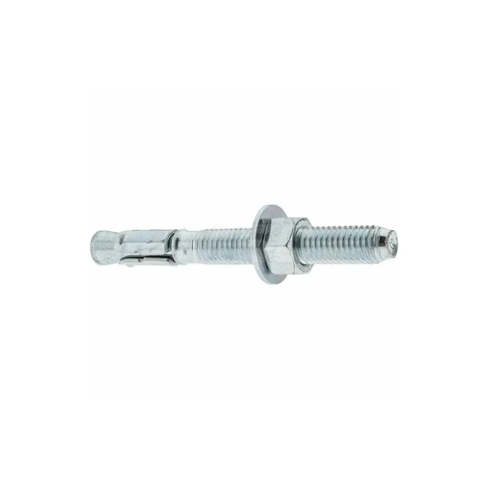 Concrete Wedge Expansion Anchor: 1/2" Dia, 4-1/2" OAL