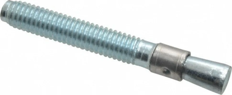 Concrete Wedge Expansion Anchor: 3/8" Dia, 3" OAL