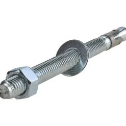 Concrete Wedge Expansion Anchor: 3/8" Dia, 5" OAL