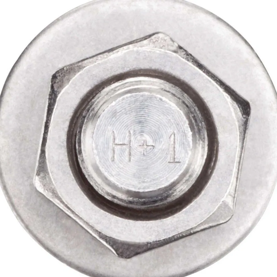 Concrete Wedge Expansion Anchor: 3/8" Dia, 3-3/4" OAL