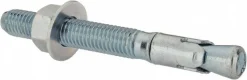 Concrete Wedge Expansion Anchor: 1/2" Dia, 4-1/2" OAL