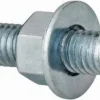 Concrete Wedge Expansion Anchor: 3/8" Dia, 3-3/4" OAL
