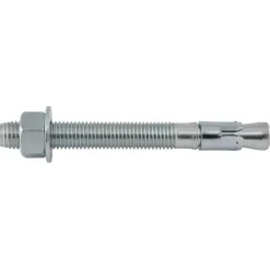 Concrete Wedge Expansion Anchor: 3/4" Dia, 7" OAL