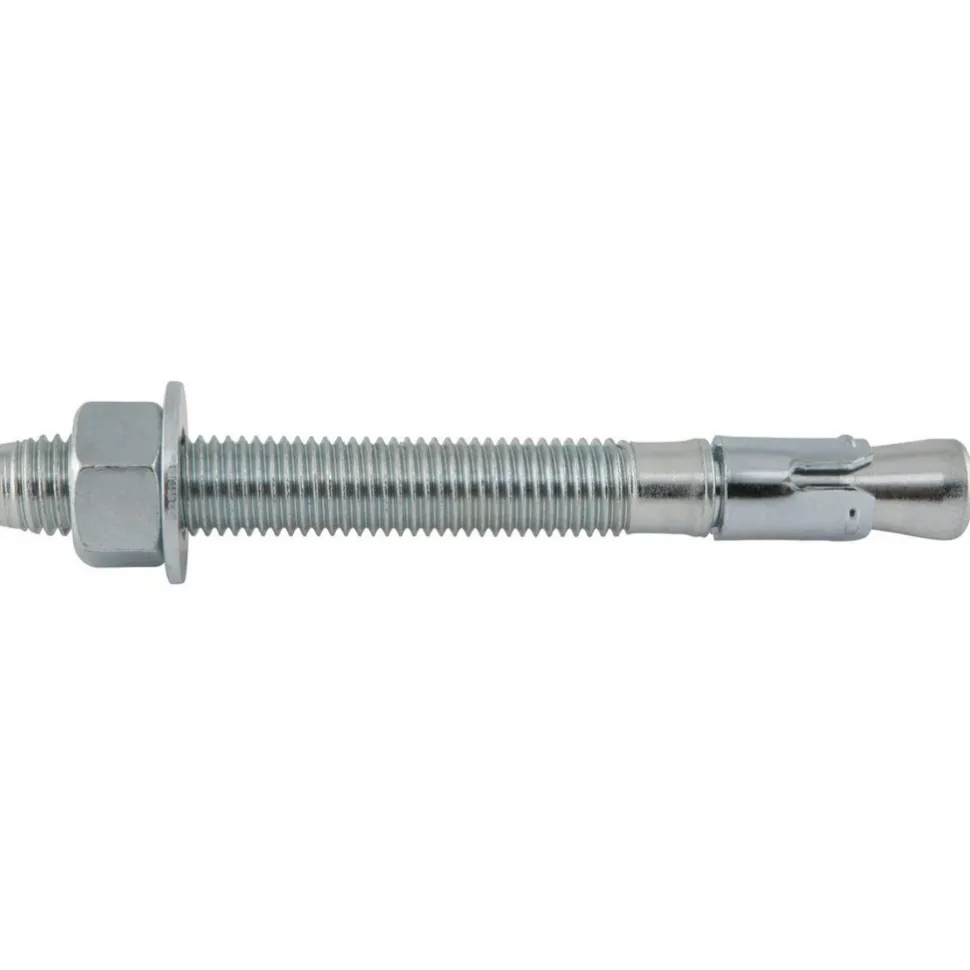 Concrete Wedge Expansion Anchor: 3/4" Dia, 7" OAL