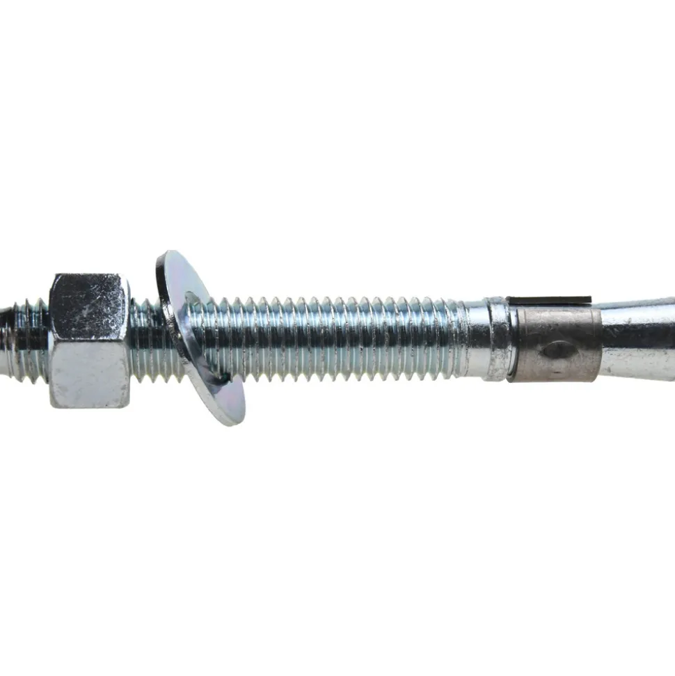 Concrete Wedge Expansion Anchor: 5/8" Dia, 5" OAL