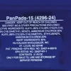 Condensate Pan Treatment: 2-1/8 oz