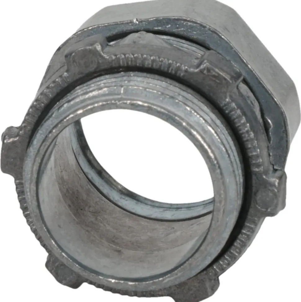 Conduit Connector: For EMT, Die Cast Zinc, 3/4" Trade Size