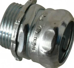 Conduit Connector: For EMT, Steel, 3/4" Trade Size