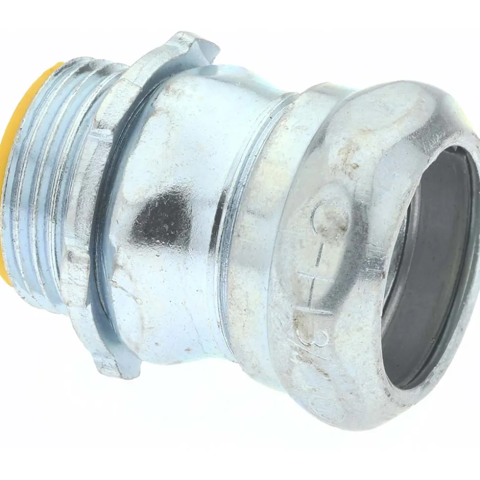 Conduit Connector: For EMT, Steel, 3/4" Trade Size