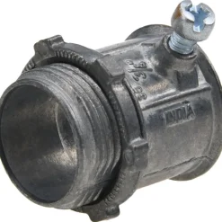 Conduit Connector: For EMT, Die Cast Zinc, 3/4" Trade Size