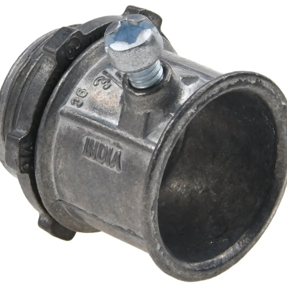 Conduit Connector: For EMT, Die Cast Zinc, 3/4" Trade Size