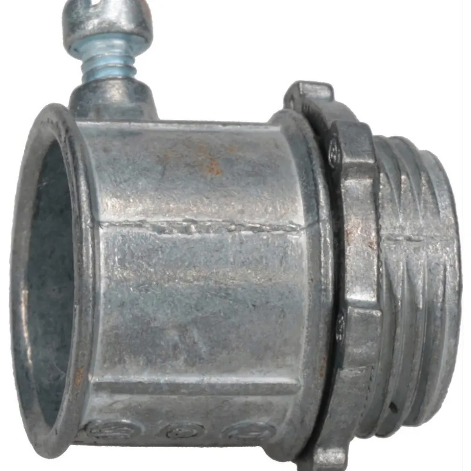 Conduit Connector: For EMT, Die Cast Zinc, 3/4" Trade Size