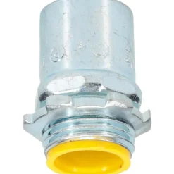 Conduit Connector: For EMT, Steel, 1/2" Trade Size
