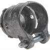 Conduit Connector: For FMC, Die Cast Zinc, 1/2" Trade Size