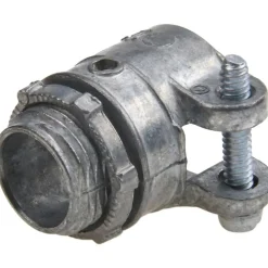 Conduit Connector: For FMC, Die Cast Zinc, 1/2