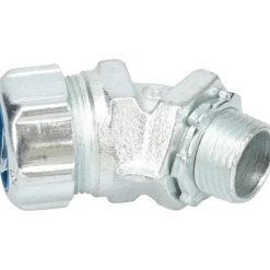 Conduit Connector: For Liquid-Tight, Malleable Iron, 1/2