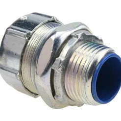 Conduit Connector: For Liquid-Tight, Steel, 1" Trade Size