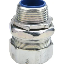 Conduit Connector: For Liquid-Tight, Steel, 1" Trade Size