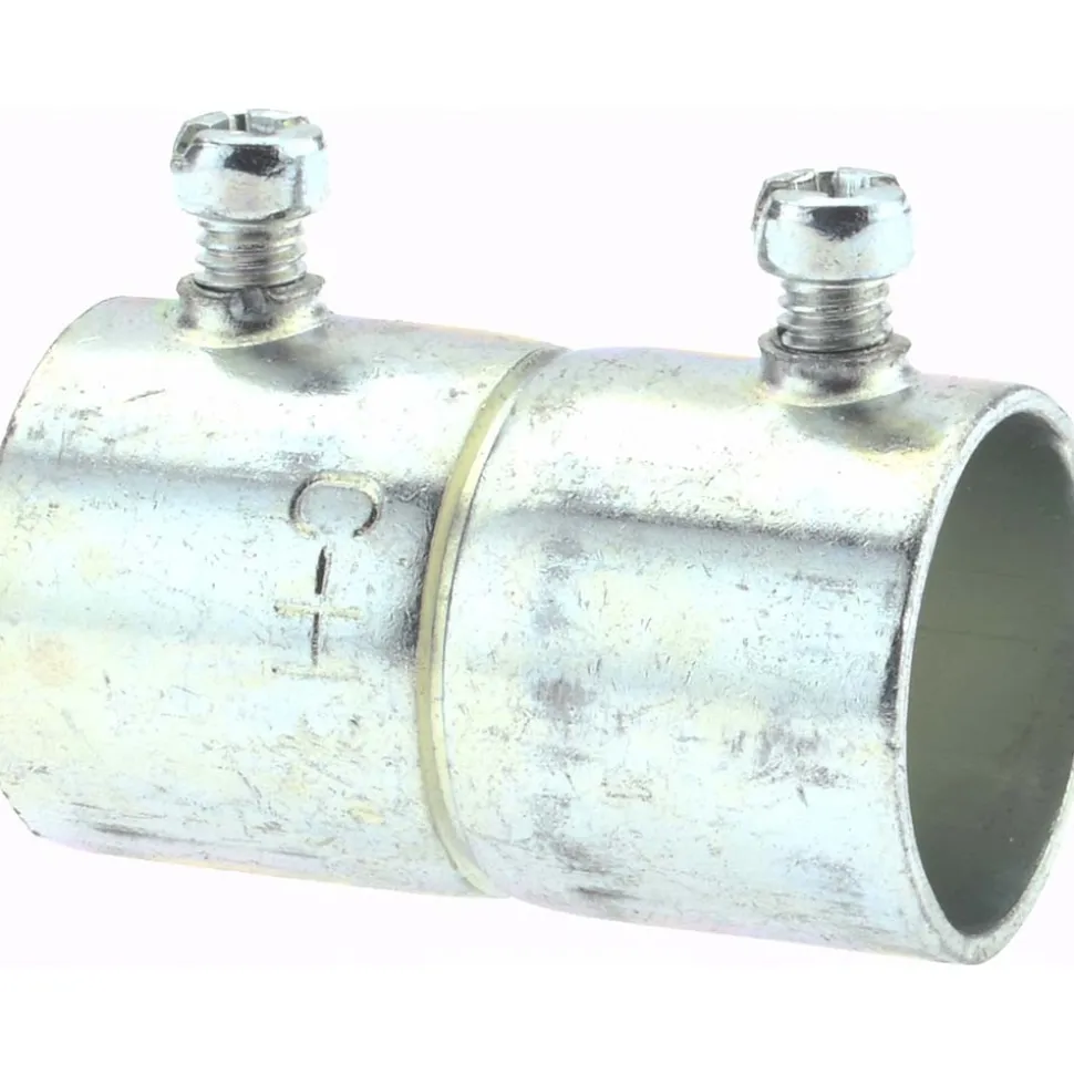 Conduit Coupling: For EMT, Steel, 3/4" Trade Size