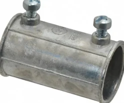 Conduit Coupling: For EMT, Die Cast Zinc, 3/4" Trade Size