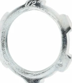 Conduit Locknut: Steel, 1/2" Trade Size